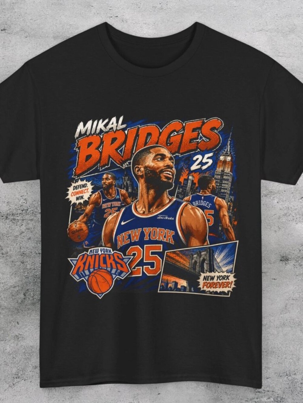 MIKAL BRIDGES KNICKS Variant Unisex T Shirt  257